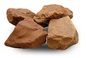 Камень для бани Яшма 10 кг обвалованная (40)