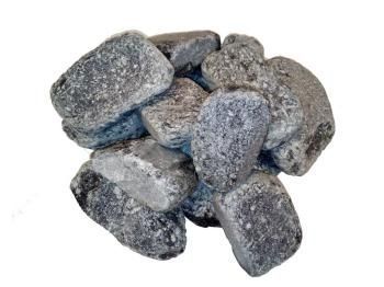 Камень для бани Талькохлорит колотый для электрокаменок 20 кг (50) Атлант